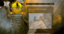 Desktop Screenshot of nekoosagiantpumpkinfest.com